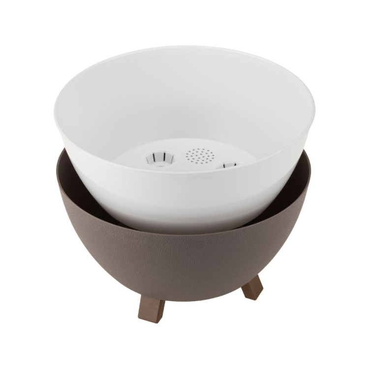 Doniczka z nóżkami POLO 2 25cm taupe